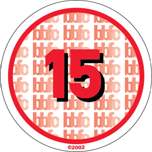 BBFC 15 Certificate UK Logo ,Logo , icon , SVG BBFC 15 Certificate UK Logo