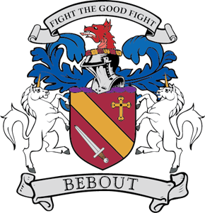 Bebout Family Crest Logo