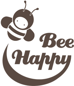 Bee Happy Logo ,Logo , icon , SVG Bee Happy Logo