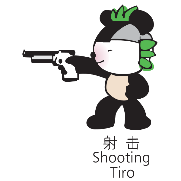 Bejing_2008_mascot_Shooting Logo