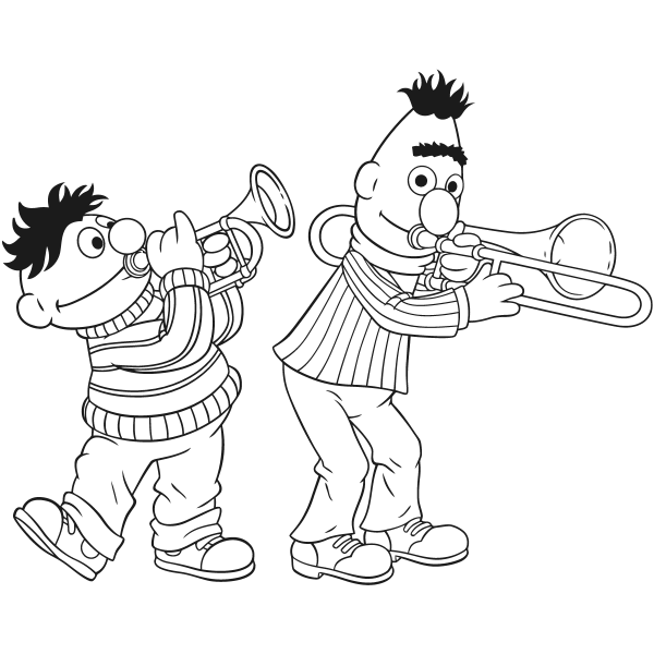 Bert and Ernie Logo