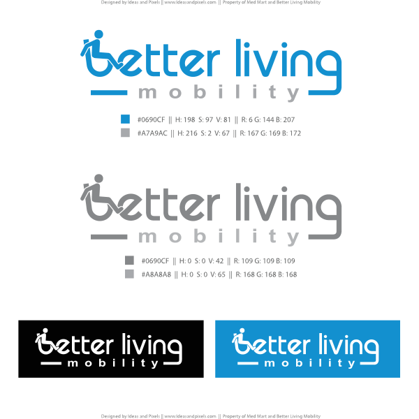 Better Living Mobility Logo ,Logo , icon , SVG Better Living Mobility Logo
