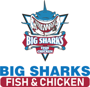 Big Sharks fish & chicken Logo