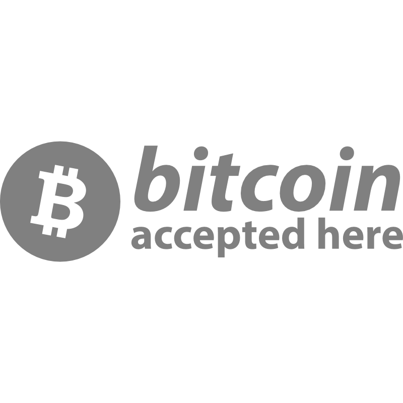 Bitcoin Accepted Here BTC ,Logo , icon , SVG Bitcoin Accepted Here BTC