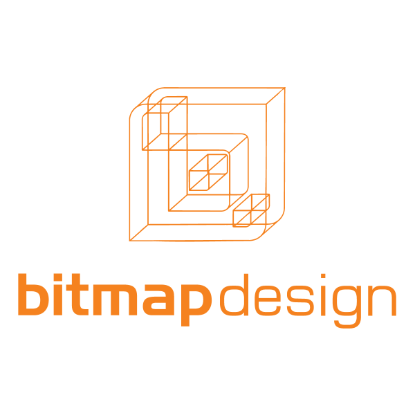 Bitmap Design Logo ,Logo , icon , SVG Bitmap Design Logo