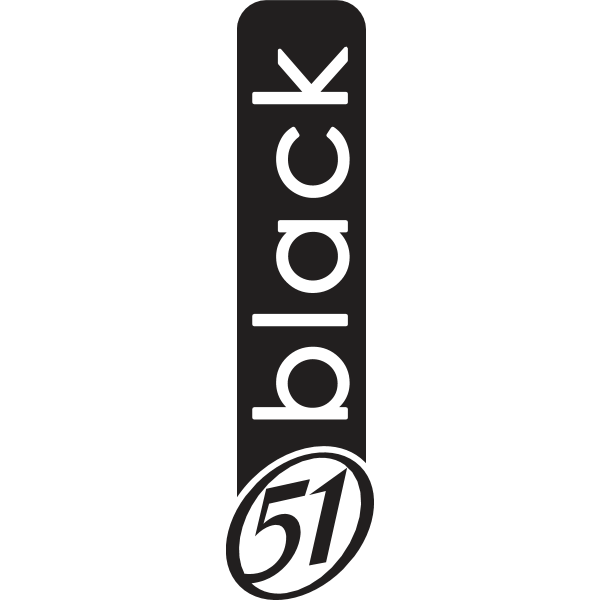 black 51 Logo ,Logo , icon , SVG black 51 Logo