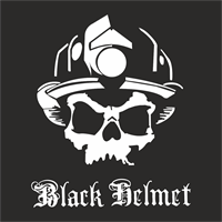Black Helment Logo ,Logo , icon , SVG Black Helment Logo