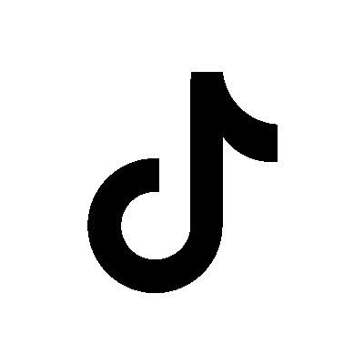 black and white tiktok logo Download png