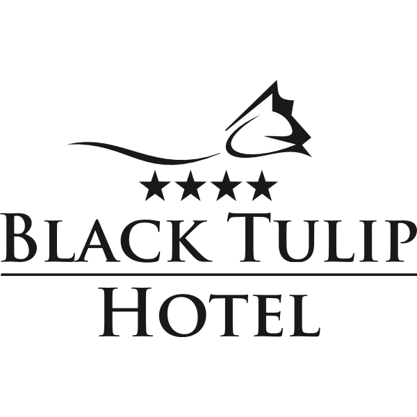 Black Tulip Hotel Dej Logo ,Logo , icon , SVG Black Tulip Hotel Dej Logo