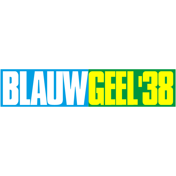 Blauw Geel 38 Veghel Logo ,Logo , icon , SVG Blauw Geel 38 Veghel Logo