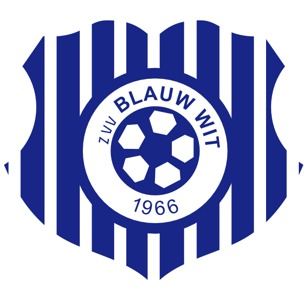 Blauw Wit 66 Holten Logo