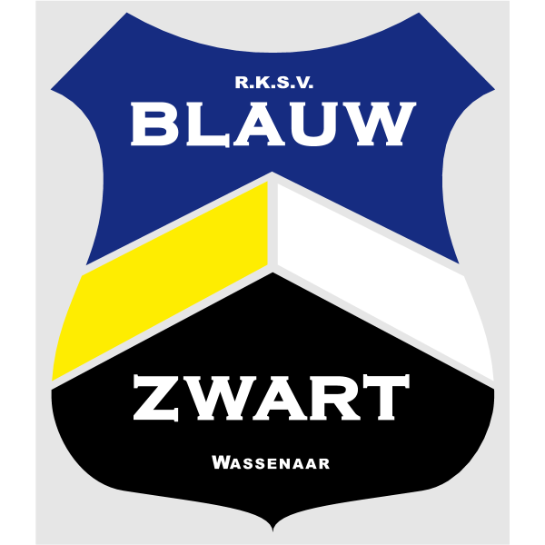 Blauw Zwart rksv Wassenaar Logo