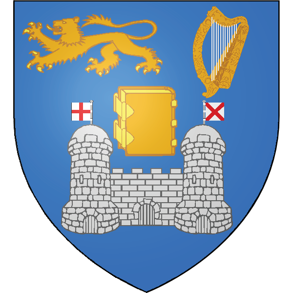 Blazon Trinity College Dublin Logo