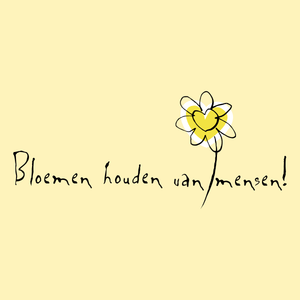 Bloemen houden van mensen