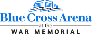 Blue Cross Arena at the War Memorial Logo