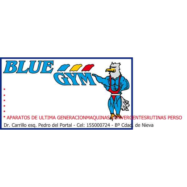 blue gym Logo