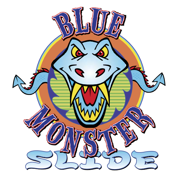 Blue Monster Slide