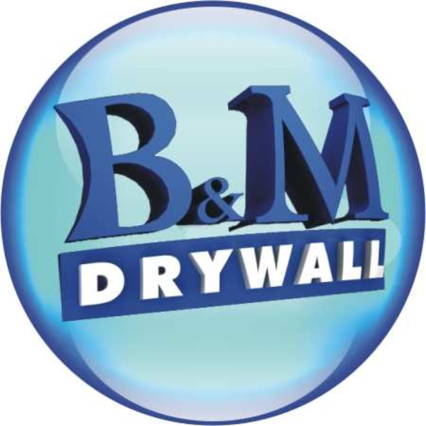 B&M Drywall Logo ,Logo , icon , SVG B&M Drywall Logo
