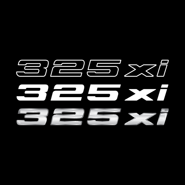 BMW 325 Xi 83748 ,Logo , icon , SVG BMW 325 Xi 83748