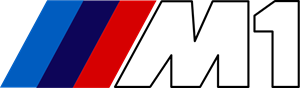 BMW M1 Logo ,Logo , icon , SVG BMW M1 Logo