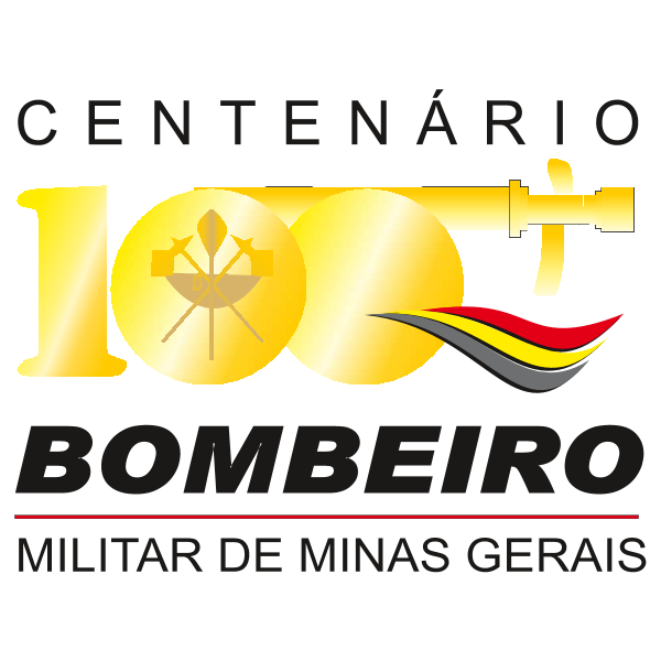 Bombeiro MG 100 Anos Logo ,Logo , icon , SVG Bombeiro MG 100 Anos Logo