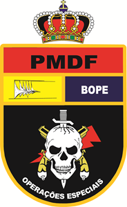 BOPE PMDF Logo ,Logo , icon , SVG BOPE PMDF Logo