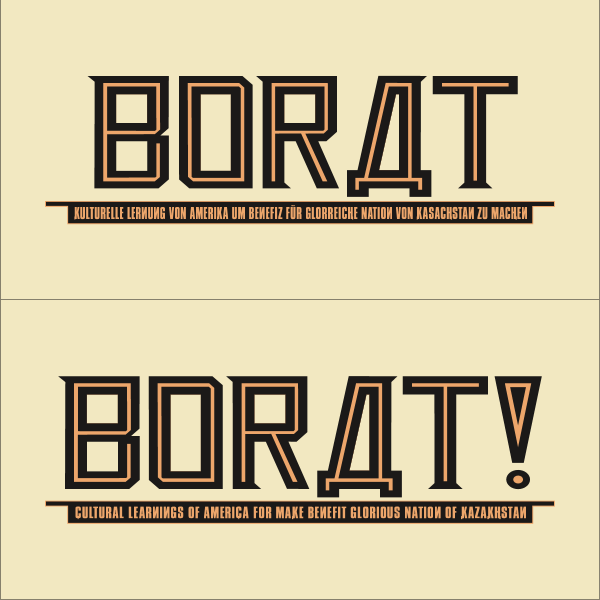 Borat Logo