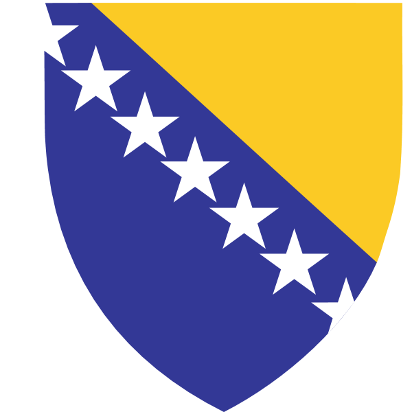 BOSNIA AND HERZEGOVINA COAT OF ARMS Logo ,Logo , icon , SVG BOSNIA AND HERZEGOVINA COAT OF ARMS Logo