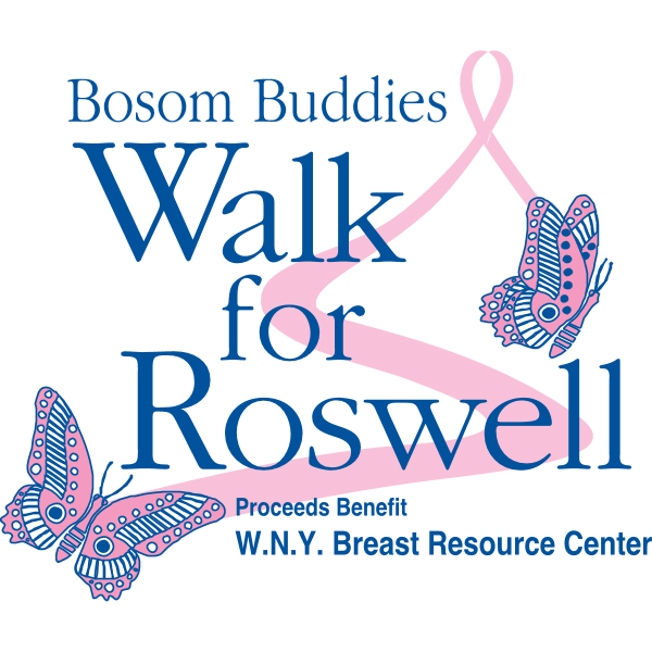 Bosom Buddies Walk For Roswell Logo