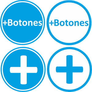 Botones Logo ,Logo , icon , SVG Botones Logo