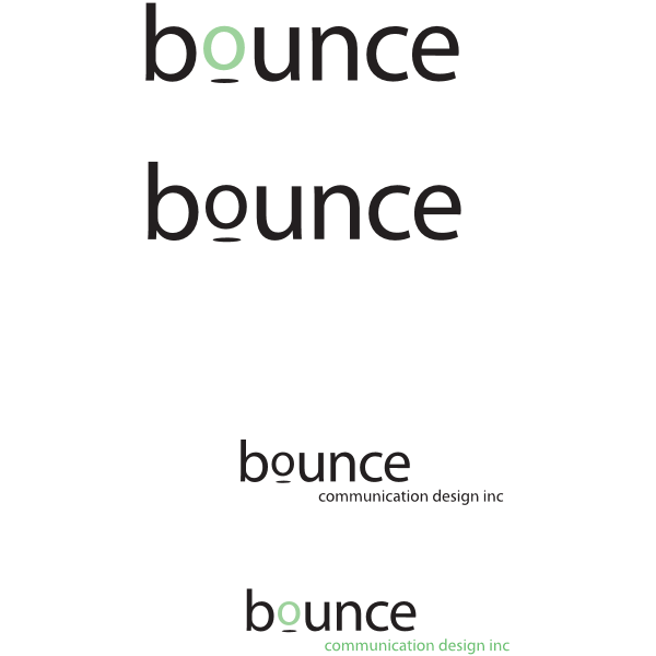 Bounce Communication Design inc. Logo