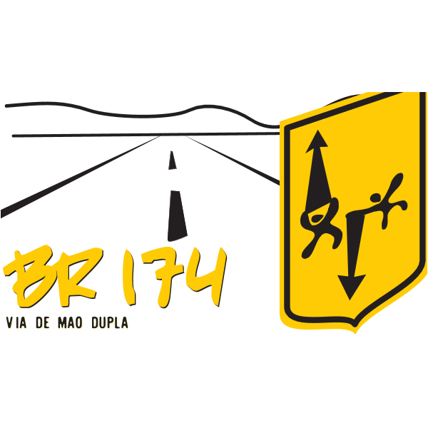 BR 174 – Via de Mão Dupla Logo ,Logo , icon , SVG BR 174 – Via de Mão Dupla Logo
