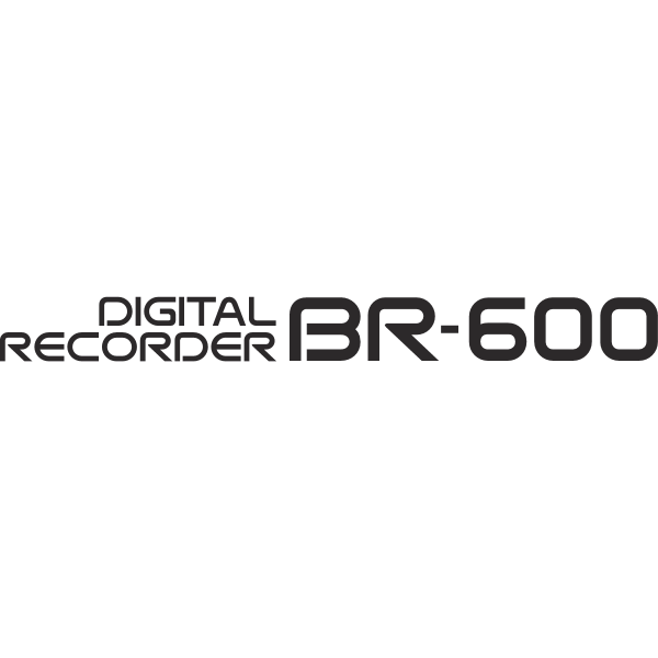 BR-600 Digital Recorder Logo ,Logo , icon , SVG BR-600 Digital Recorder Logo