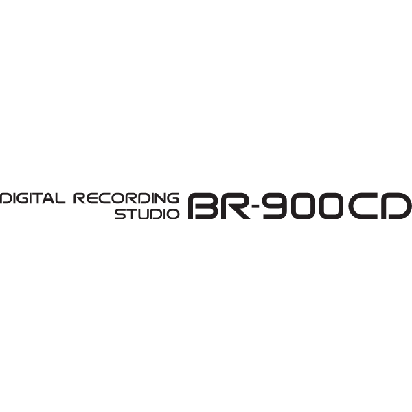 BR-900CD Digital Recording Studio Logo ,Logo , icon , SVG BR-900CD Digital Recording Studio Logo
