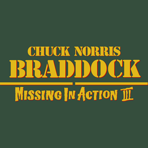 Braddock: Missing in Action III Logo ,Logo , icon , SVG Braddock: Missing in Action III Logo