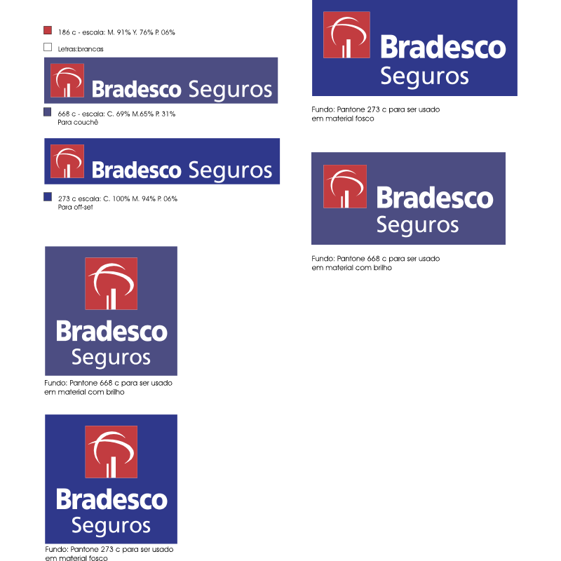 Bradesco Seguros ,Logo , icon , SVG Bradesco Seguros
