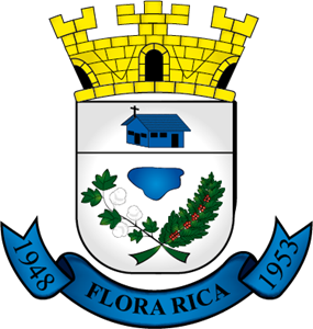 Brasão Prefeitura Flora Rica Logo