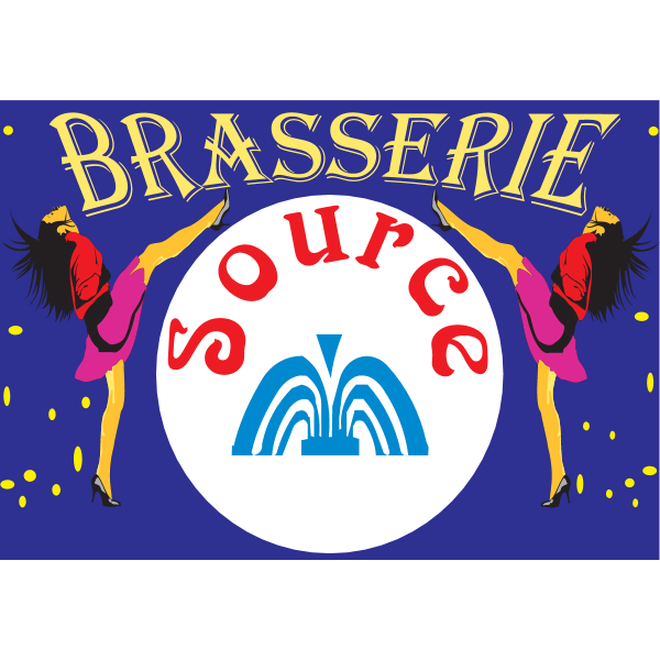 BRASSERIE source Logo ,Logo , icon , SVG BRASSERIE source Logo