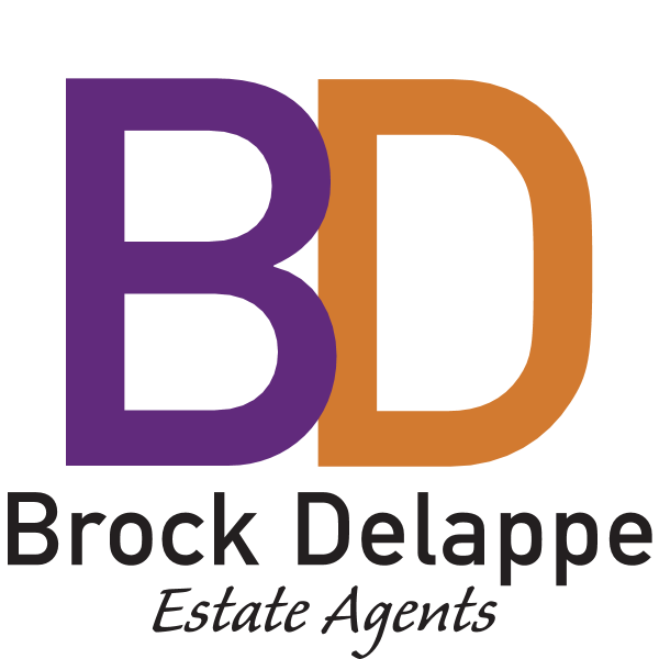 Brock Delappe Estate Agents Logo ,Logo , icon , SVG Brock Delappe Estate Agents Logo