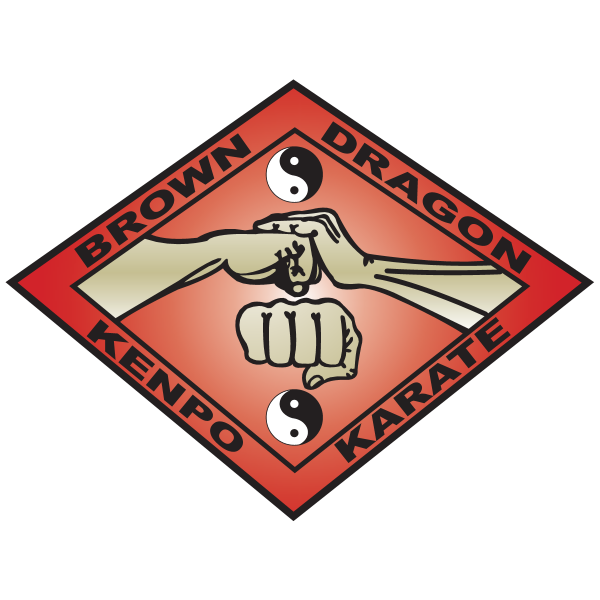 Brown Dragon Kenpo Karate Logo ,Logo , icon , SVG Brown Dragon Kenpo Karate Logo