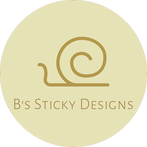 B’s Sticky Designs Logo ,Logo , icon , SVG B’s Sticky Designs Logo
