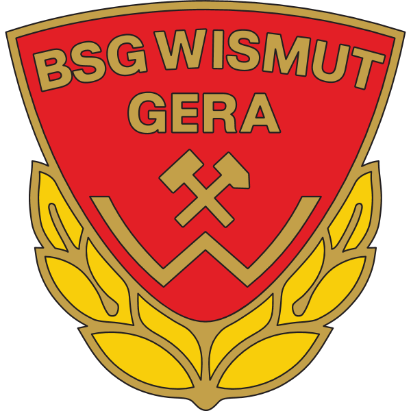 BSG Wismut Gera 1970’s Logo