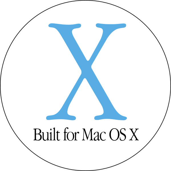 BUILT FOR MAC OS X 1