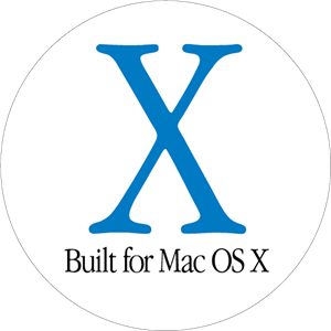 Built for Mac OS X Logo ,Logo , icon , SVG Built for Mac OS X Logo