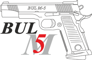 BUL M-5 gun Logo ,Logo , icon , SVG BUL M-5 gun Logo