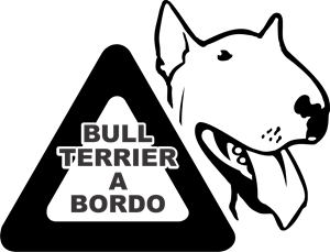 Bull Terrier a Bordo Logo