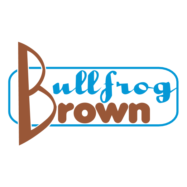 Bullfrog Brown Logo ,Logo , icon , SVG Bullfrog Brown Logo