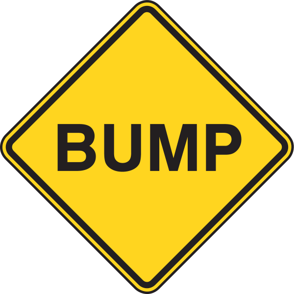 BUMP ROAD SIGN Logo ,Logo , icon , SVG BUMP ROAD SIGN Logo