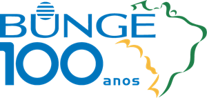 Bunge 100 anos Logo ,Logo , icon , SVG Bunge 100 anos Logo