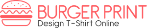 Burger Print Logo ,Logo , icon , SVG Burger Print Logo